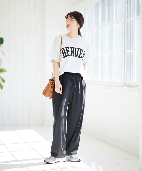 タグ付き未使用　ジャーナルスタンダード　ナイロンストレッチパンツ　万能パンツ　黒 タグ付き未使用 ジャーナルスタンダード ナイロンストレッチ