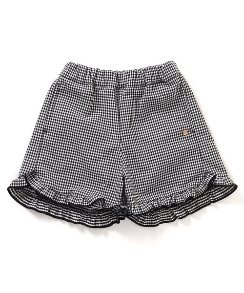 apres les cours（アプレレクール）の「花びらフリルショートパンツ（その他パンツ・キッズ・ミント/その他3/ラベンダー/インディゴブルー/チェック・100/110/120/140/130/80/90）」の20枚目の写真