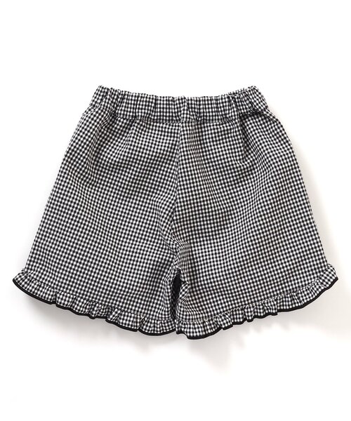 apres les cours（アプレレクール）の「花びらフリルショートパンツ（その他パンツ・キッズ・ミント/その他3/ラベンダー/インディゴブルー/チェック・100/110/120/140/130/80/90）」の9枚目の写真