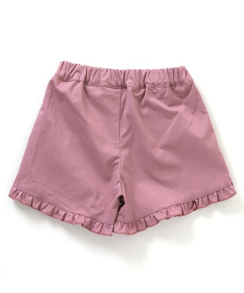 apres les cours（アプレレクール）の「花びらフリルショートパンツ（その他パンツ・キッズ・ミント/その他3/ラベンダー/インディゴブルー/チェック・100/110/120/140/130/80/90）」の12枚目の写真