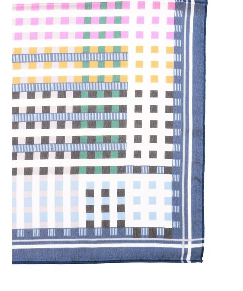 dazzlin（ダズリン）の「カラフルチェックスカーフ（バンダナ/スカーフ・レディース・ブラック/ネイビー/グリーン・FREE）」の9枚目の写真