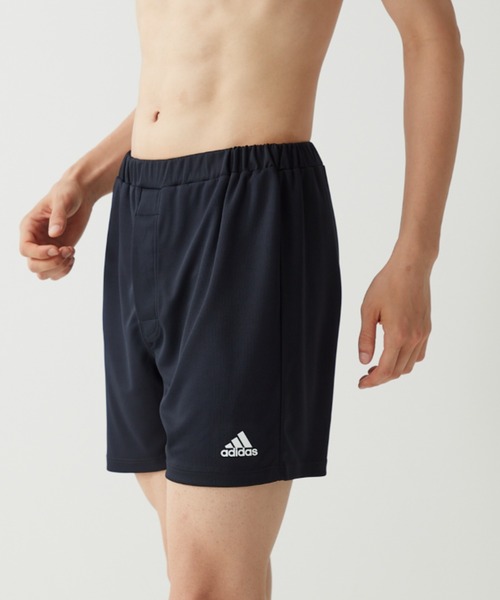 adidas（アディダス）の「adidas/アディダス メッシュショートパンツ ワンポイントロゴ 吸汗速乾（その他アンダーウェア/インナー・メンズ・カーキ/ネイビー/ブラック・MEDIUM/LARGE）」の12枚目の写真
