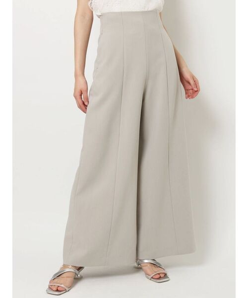 MERCURYDUO（マーキュリーデュオ）の「ハイウエストワイドシルエットパンツ（その他パンツ・レディース・ピンク/カーキ・MEDIUM/SMALL）」の13枚目の写真