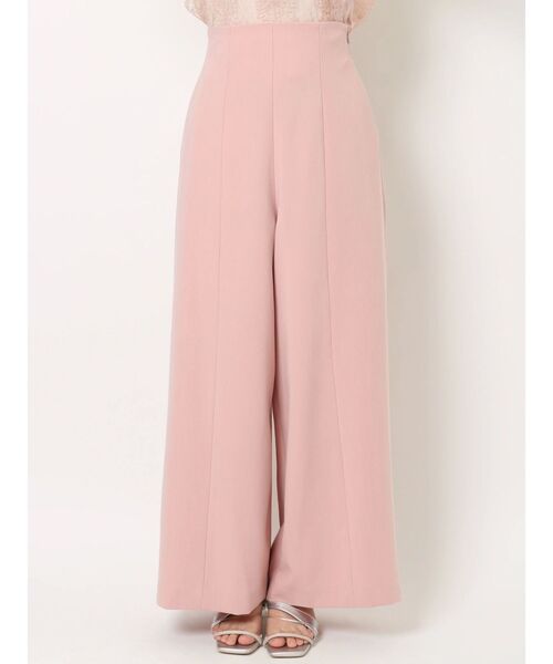 MERCURYDUO（マーキュリーデュオ）の「ハイウエストワイドシルエットパンツ（その他パンツ・レディース・ピンク/カーキ・MEDIUM/SMALL）」の5枚目の写真