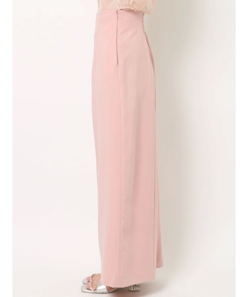 MERCURYDUO（マーキュリーデュオ）の「ハイウエストワイドシルエットパンツ（その他パンツ・レディース・ピンク/カーキ・MEDIUM/SMALL）」の6枚目の写真