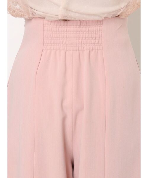 MERCURYDUO（マーキュリーデュオ）の「ハイウエストワイドシルエットパンツ（その他パンツ・レディース・ピンク/カーキ・MEDIUM/SMALL）」の9枚目の写真