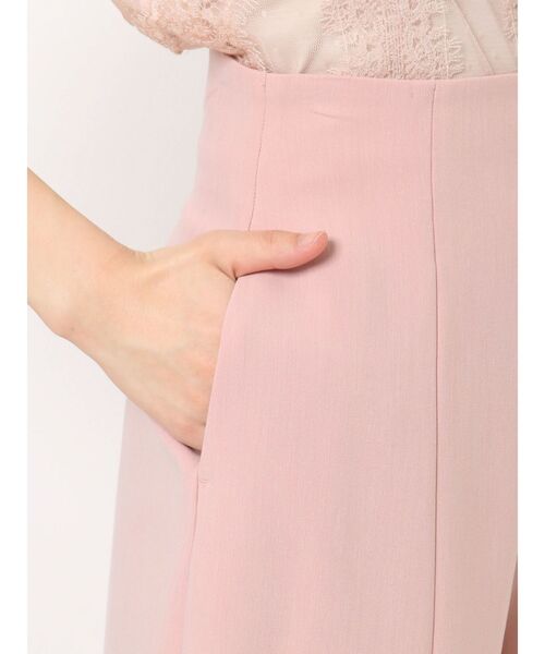 MERCURYDUO（マーキュリーデュオ）の「ハイウエストワイドシルエットパンツ（その他パンツ・レディース・ピンク/カーキ・MEDIUM/SMALL）」の10枚目の写真