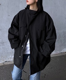y/m by RIKA | ナイロンハーフ丈モッズコート(モッズコート)