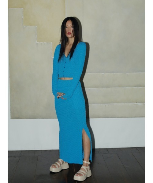 AMAIL（アマイル）の「Ariel long skirt（スカート・レディース・アイボリー/ブルー/ブラック・FREE）」の16枚目の写真