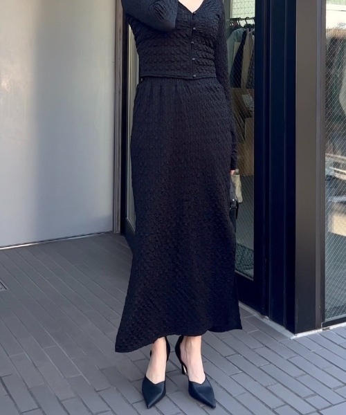 AMAIL（アマイル）の「Ariel long skirt（スカート・レディース・アイボリー/ブルー/ブラック・FREE）」の6枚目の写真