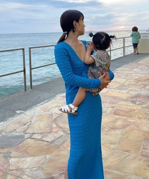 AMAIL（アマイル）の「Ariel long skirt（スカート・レディース・アイボリー/ブルー/ブラック・FREE）」の18枚目の写真