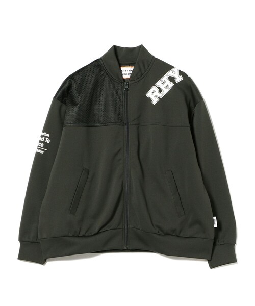 こども ビームス(コドモビームス)の「RHYTHM UNION / ジャージ ジャケット 23(140~170cm)(ブルゾン・キッズ・チャコールグレー/ホワイト/グリーン・MEDIUM/LARGE)」の10枚目の写真