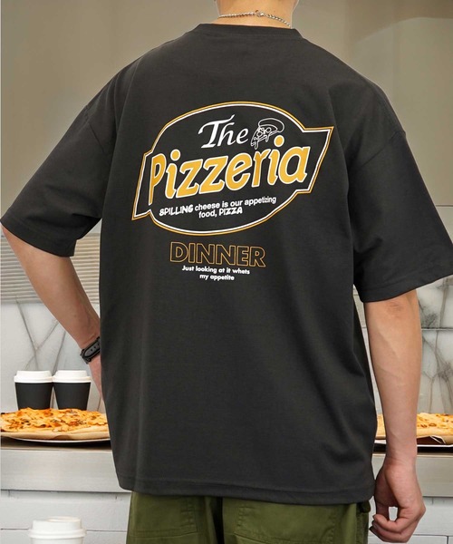 Burner（バーナー）の「【GROOVY STORE】ワンポイント刺繍バックプリントTシャツ（Tシャツ/カットソー・メンズ・B/D/C/杢グレー/ブラック/その他1/イエロー/その他2/その他3/ホワイト/A/その他4・L/M/LL）」の10枚目の写真