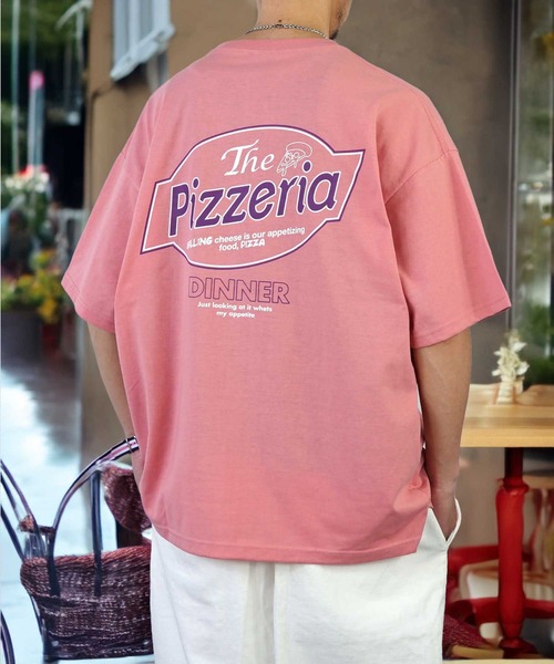 Burner（バーナー）の「【GROOVY STORE】ワンポイント刺繍バックプリントTシャツ（Tシャツ/カットソー・メンズ・B/D/C/杢グレー/ブラック/その他1/イエロー/その他2/その他3/ホワイト/A/その他4・L/M/LL）」の12枚目の写真