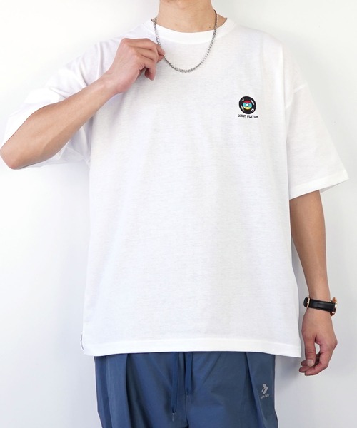 Burner（バーナー）の「【GROOVY STORE】ワンポイント刺繍バックプリントTシャツ（Tシャツ/カットソー・メンズ・B/D/C/杢グレー/ブラック/その他1/イエロー/その他2/その他3/ホワイト/A/その他4・L/M/LL）」の13枚目の写真