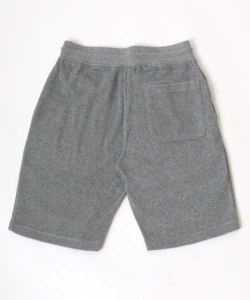 Champion（チャンピオン）の「Champion/チャンピオン コットンUSA パイル ロゴワッペン ワンポイント刺繍 ショートパンツ/ハーフパンツ/無地ショーツ/レディース メンズ（スウェットパンツ・メンズ・グレー/ブラック/オリーブ/ネイビー/ホワイト・L/XL/M）」の11枚目の写真