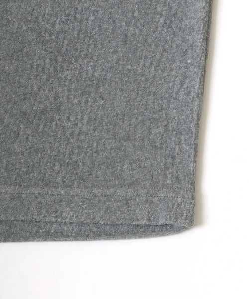 Champion（チャンピオン）の「Champion/チャンピオン コットンUSA パイル ロゴワッペン ワンポイント刺繍 ショートパンツ/ハーフパンツ/無地ショーツ/レディース メンズ（スウェットパンツ・メンズ・グレー/ブラック/オリーブ/ネイビー/ホワイト・L/XL/M）」の17枚目の写真