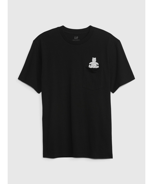 GAP（ギャップ）の「ブラナンベア ポケットTシャツ(ユニセックス)（Tシャツ/カットソー・メンズ・ブラック/ブルー/アイボリー/ホワイト/レッド/ピンク・M/S/L/XS/XL）」の20枚目の写真