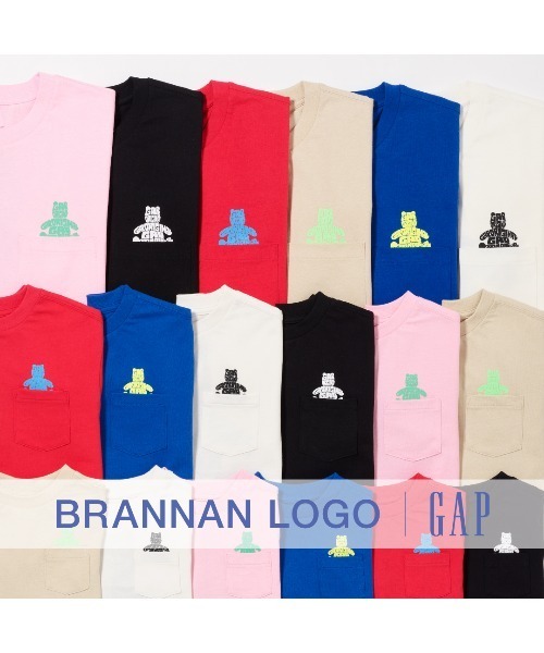 GAP（ギャップ）の「ブラナンベア ポケットTシャツ(ユニセックス)（Tシャツ/カットソー・メンズ・ブラック/ブルー/アイボリー/ホワイト/レッド/ピンク・M/S/L/XS/XL）」の18枚目の写真