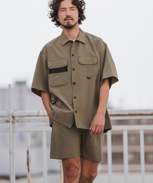 CAMBIO（カンビオ）の「mp11114-ナイロンショートパンツ（その他パンツ・メンズ・オリーブ/ブラック/ブルー・L/XL/M）」の7枚目の写真
