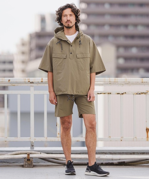 CAMBIO（カンビオ）の「mp11114-ナイロンショートパンツ（その他パンツ・メンズ・オリーブ/ブラック/ブルー・L/XL/M）」の8枚目の写真