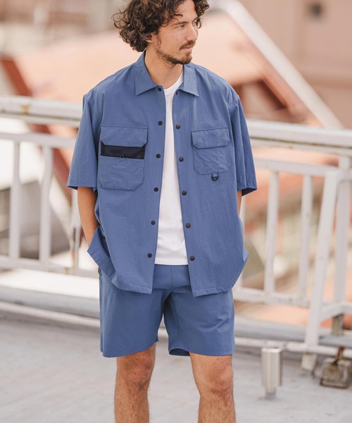 CAMBIO（カンビオ）の「mp11114-ナイロンショートパンツ（その他パンツ・メンズ・オリーブ/ブラック/ブルー・L/XL/M）」の13枚目の写真