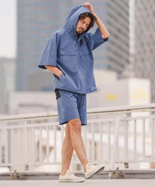 CAMBIO（カンビオ）の「mp11114-ナイロンショートパンツ（その他パンツ・メンズ・オリーブ/ブラック/ブルー・L/XL/M）」の15枚目の写真