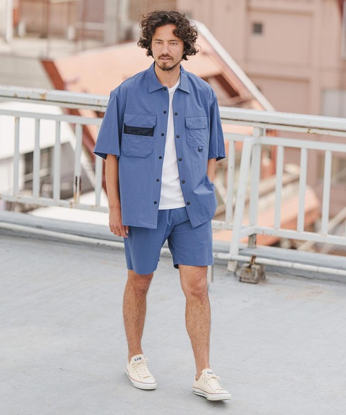 CAMBIO（カンビオ）の「mp11114-ナイロンショートパンツ（その他パンツ・メンズ・オリーブ/ブラック/ブルー・L/XL/M）」の16枚目の写真