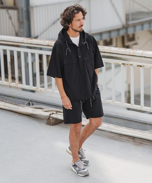 CAMBIO（カンビオ）の「mp11114-ナイロンショートパンツ（その他パンツ・メンズ・オリーブ/ブラック/ブルー・L/XL/M）」の20枚目の写真