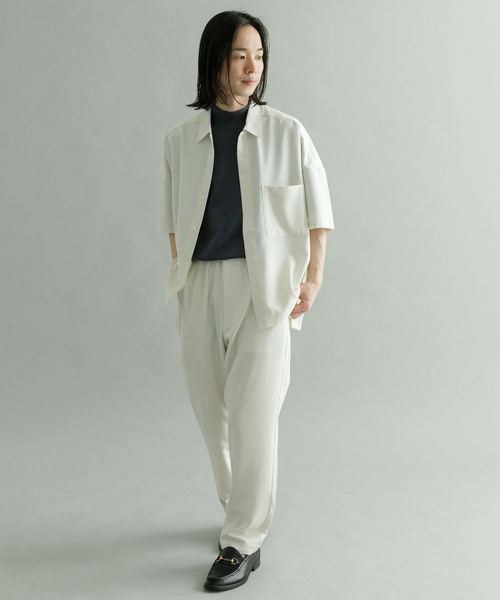 URBAN RESEARCH(アーバンリサーチ)の「URBAN RESEARCH iD Reflax LINEN LIKE PANTS(その他パンツ・メンズ・グレー/グリーン系その他/アイボリー・LARGE/MEDIUM)」の7枚目の写真