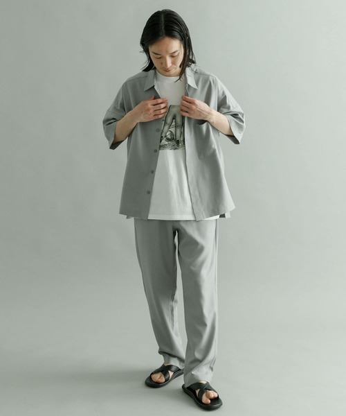 URBAN RESEARCH(アーバンリサーチ)の「URBAN RESEARCH iD Reflax LINEN LIKE PANTS(その他パンツ・メンズ・グレー/グリーン系その他/アイボリー・LARGE/MEDIUM)」の11枚目の写真