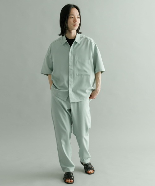 URBAN RESEARCH(アーバンリサーチ)の「URBAN RESEARCH iD Reflax LINEN LIKE PANTS(その他パンツ・メンズ・グレー/グリーン系その他/アイボリー・LARGE/MEDIUM)」の12枚目の写真