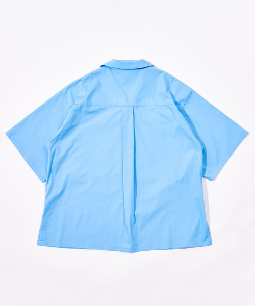WETTEMPT(ウィテンプト)の「OPEN COLLAR BROAD SHIRT/オープンカラーブロードシャツ(シャツ/ブラウス・メンズ・サックスブルー/アイボリー・SMALL/MEDIUM/LARGE)」の11枚目の写真