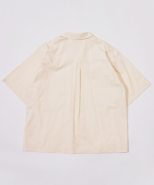 WETTEMPT(ウィテンプト)の「OPEN COLLAR BROAD SHIRT/オープンカラーブロードシャツ(シャツ/ブラウス・メンズ・サックスブルー/アイボリー・SMALL/MEDIUM/LARGE)」の8枚目の写真