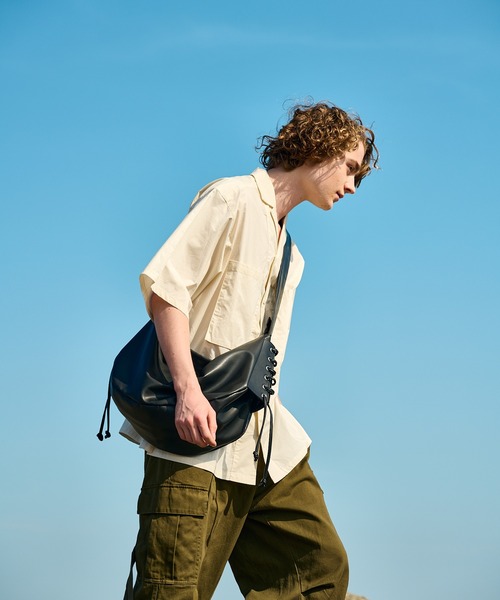 WETTEMPT(ウィテンプト)の「OPEN COLLAR BROAD SHIRT/オープンカラーブロードシャツ(シャツ/ブラウス・メンズ・サックスブルー/アイボリー・SMALL/MEDIUM/LARGE)」の10枚目の写真