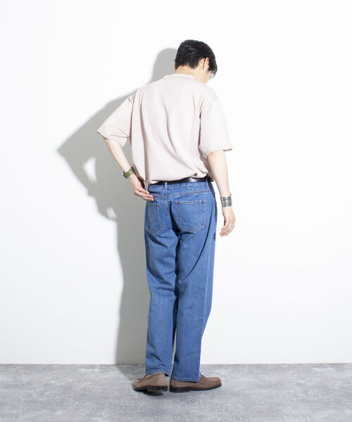 GLOSTER（グロスター）の「【GLOSTER/グロスター】リネンライク ニットポロシャツ サマーニット（ポロシャツ・メンズ・チャコールグレー/レッド/グレイッシュベージュ・S/M/L）」の13枚目の写真