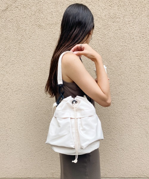 wears(ウェアーズ)の「多収納2WAYミリタリーバッグ(ショルダーバッグ・レディース・アイボリー/カーキ/ブラック・FREE)」の15枚目の写真