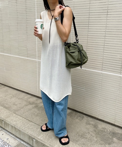 wears(ウェアーズ)の「多収納2WAYミリタリーバッグ(ショルダーバッグ・レディース・アイボリー/カーキ/ブラック・FREE)」の7枚目の写真