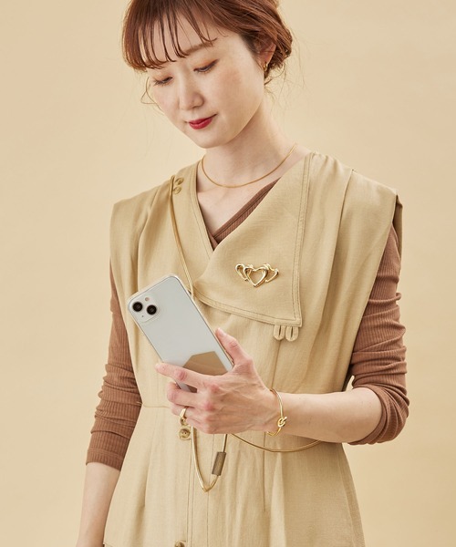 HASHIBAMI(ハシバミ)の「【HASHIBAMI】スネークチェーン モバイルストラップ(スマホグッズ・レディース・ゴールド/シルバー系1/シルバー系2/ゴールド系2・FREE)」の8枚目の写真