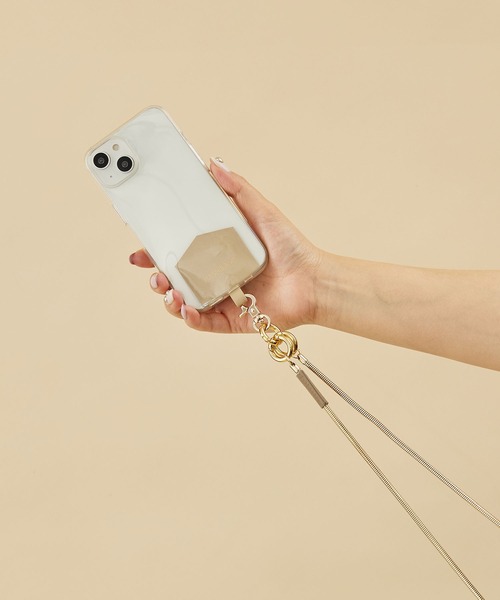 HASHIBAMI(ハシバミ)の「【HASHIBAMI】スネークチェーン モバイルストラップ(スマホグッズ・レディース・ゴールド/シルバー系1/シルバー系2/ゴールド系2・FREE)」の11枚目の写真