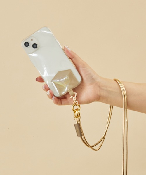 HASHIBAMI】スネークチェーン モバイルストラップ（スマホグッズ