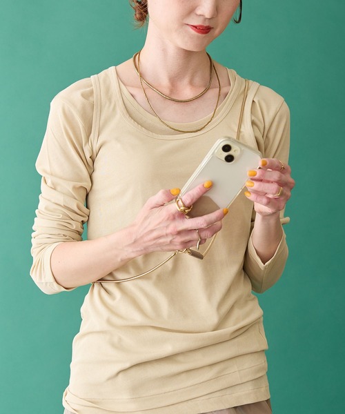 HASHIBAMI(ハシバミ)の「【HASHIBAMI】スネークチェーン モバイルストラップ(スマホグッズ・レディース・ゴールド/シルバー系1/シルバー系2/ゴールド系2・FREE)」の20枚目の写真