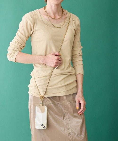 HASHIBAMI(ハシバミ)の「【HASHIBAMI】スネークチェーン モバイルストラップ(スマホグッズ・レディース・ゴールド/シルバー系1/シルバー系2/ゴールド系2・FREE)」の21枚目の写真