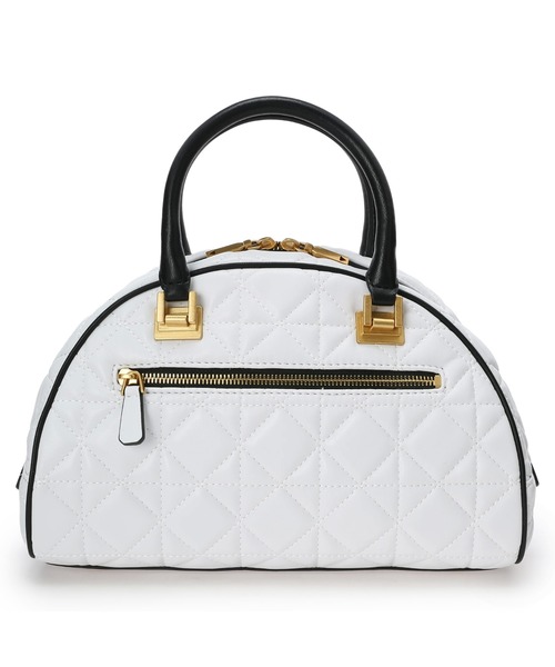 Guess(ゲス)の「MILDRED Bowler(ハンドバッグ・レディース・ホワイト/ブラック・ONE SIZE)」の8枚目の写真