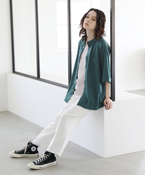 星座柄が夏らしく美しいHermesAstrologie Bandana長袖Tシャツ osharewalker Tシャツ レディース 春夏 トップス カットソー
