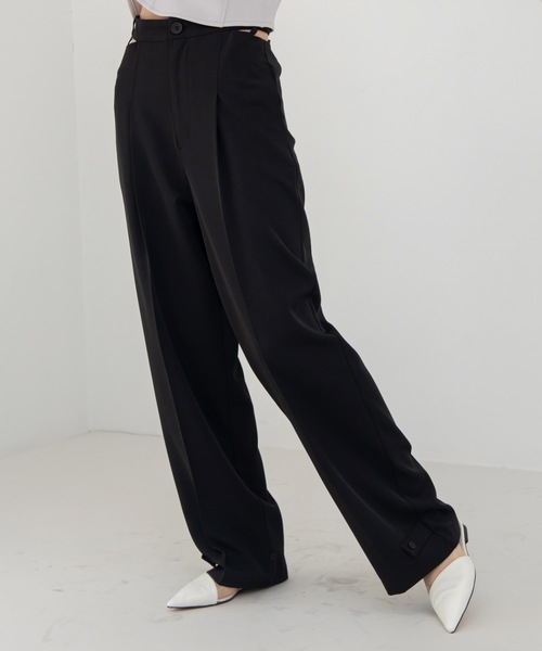 ★SEA NY★ Shai サイドカットアウトパンツ カーキ★送関込 Shai Pants – Sea, New York