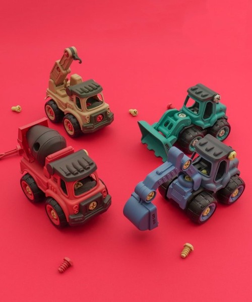 BAYFLOW（ベイフロー）の「[組み立ておもちゃ]DIY TOY CARS 4点セット（おもちゃ・キッズ・その他1・FREE）」の7枚目の写真