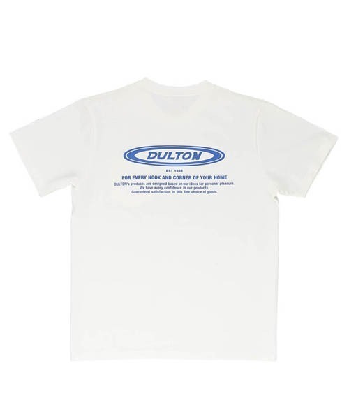 DULTON（ダルトン）の「DULTON T-SHIRT OVAL LOGO/ ダルトン Tシャツ オーバル ロゴ（Tシャツ/カットソー・メンズ・イエロー/ネイビー/ホワイト/ブラック・LARGE/MEDIUM/SMALL/X-LARGE）」の5枚目の写真