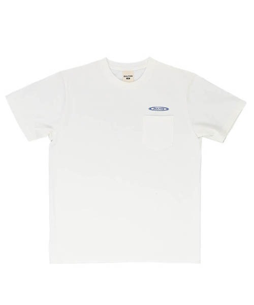 DULTON（ダルトン）の「DULTON T-SHIRT OVAL LOGO/ ダルトン Tシャツ オーバル ロゴ（Tシャツ/カットソー・メンズ・イエロー/ネイビー/ホワイト/ブラック・LARGE/MEDIUM/SMALL/X-LARGE）」の20枚目の写真