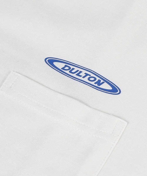 DULTON（ダルトン）の「DULTON T-SHIRT OVAL LOGO/ ダルトン Tシャツ オーバル ロゴ（Tシャツ/カットソー・メンズ・イエロー/ネイビー/ホワイト/ブラック・LARGE/MEDIUM/SMALL/X-LARGE）」の14枚目の写真